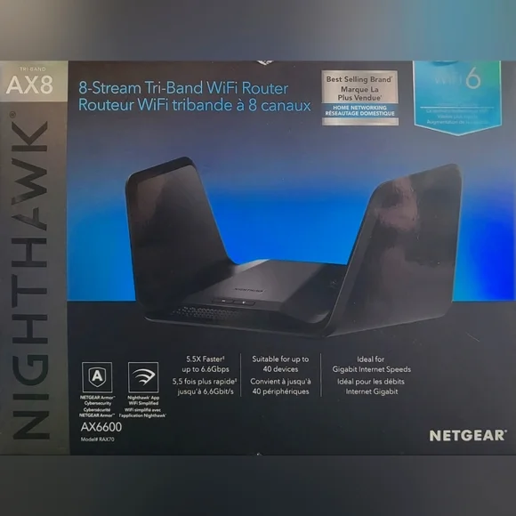 NETGEAR Nighthawk AX6600 router - Picture 1 of 1